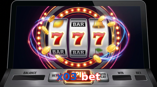 Main screen of X03 Bet slots page for PK players