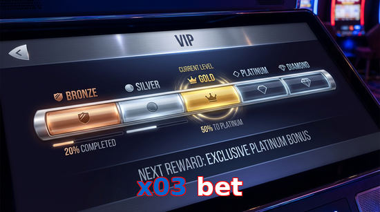 Game list for X03 Bet vip section
